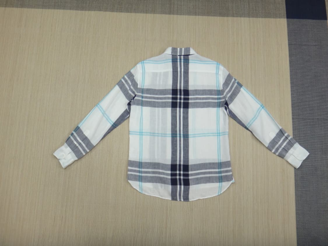 (100) HAZZYS 헤지스 린넨 하절기 남성 긴팔 셔츠 상품이미지2