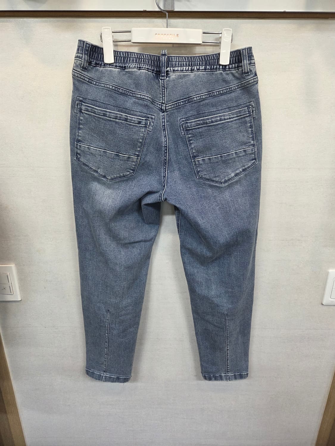 Series 절개 페인팅 데님 밴딩팬츠 76사이즈 m 상품이미지2