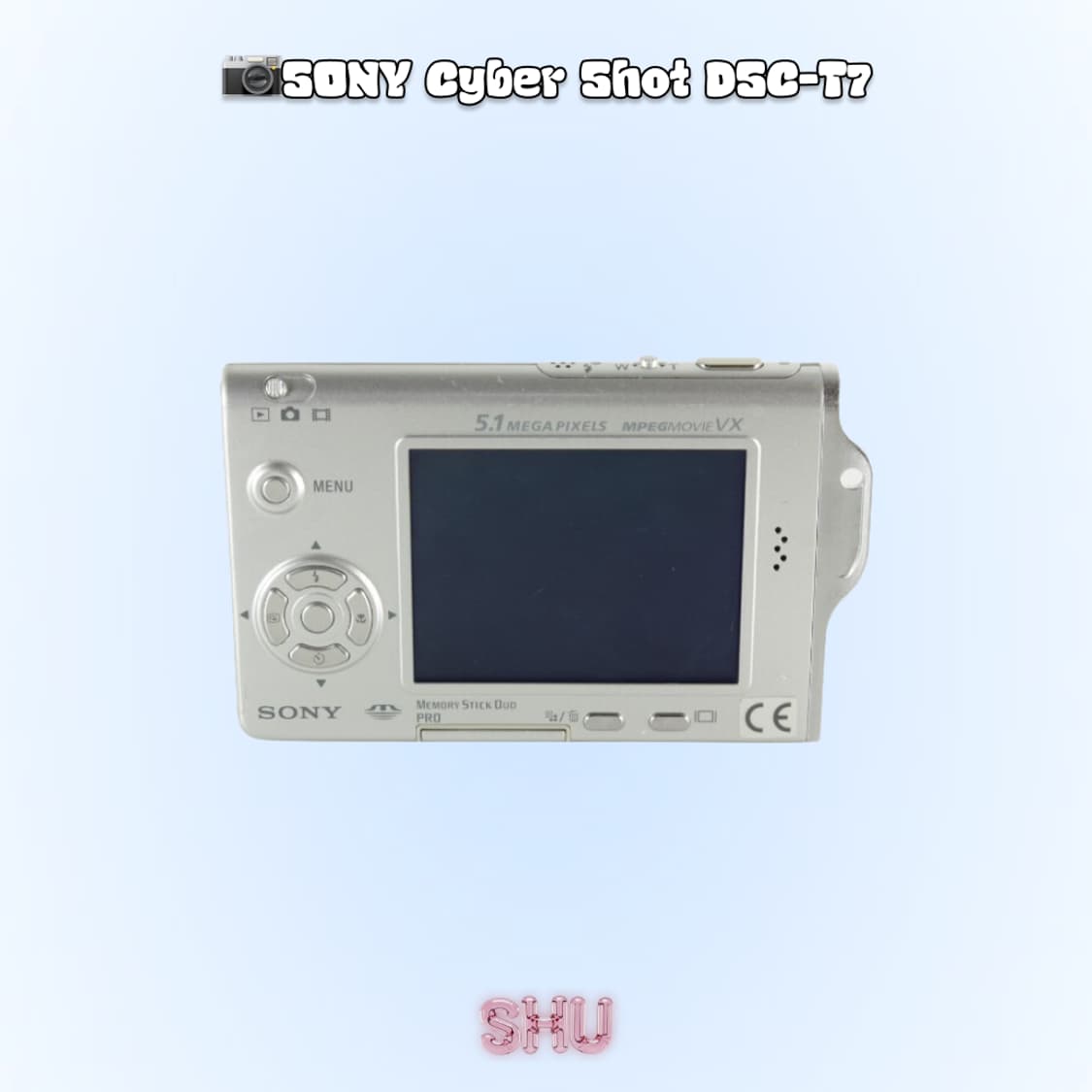 소니 사이버샷 DSC-T7 컴팩트 미니 디카 실버 상품이미지7