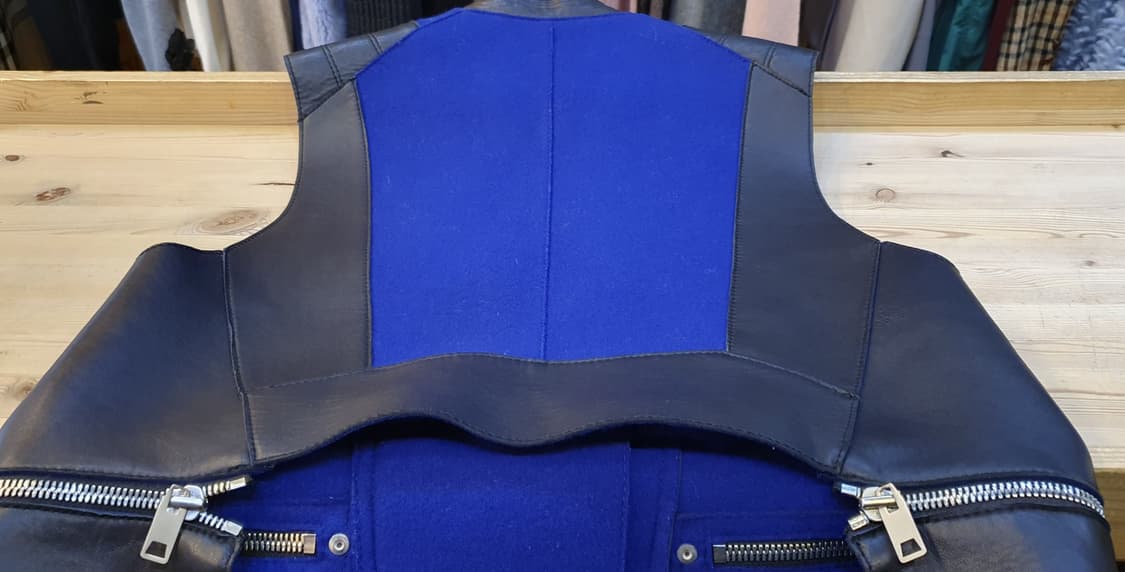 66.오즈세컨 양가죽 라이더조끼 상품이미지4