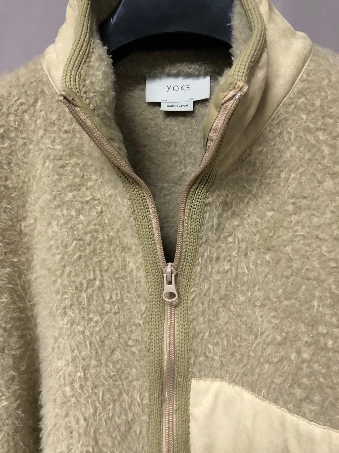 요크 3G 브리티시 퍼 니트 플리스 블루종 상품이미지8