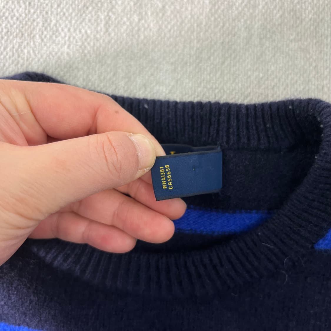 95 폴로랄프로렌 램스울 스트라이프 니트 상품이미지4