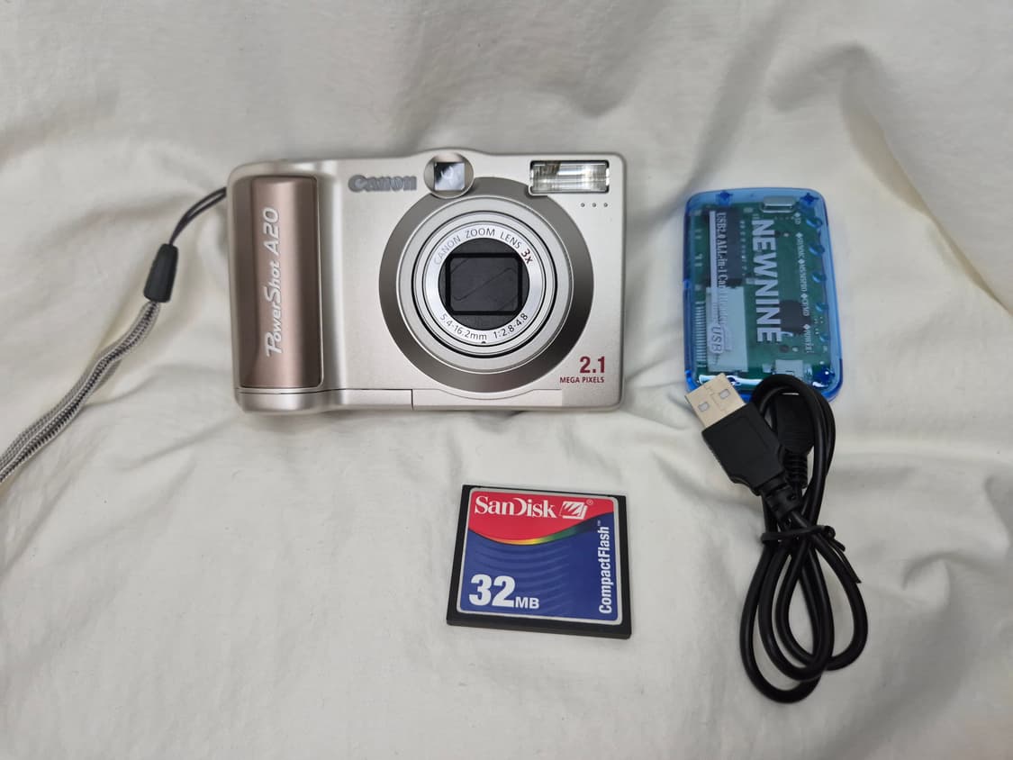 🌿클래식디카 📸 Canon PowerShot A20 💫 상품이미지4