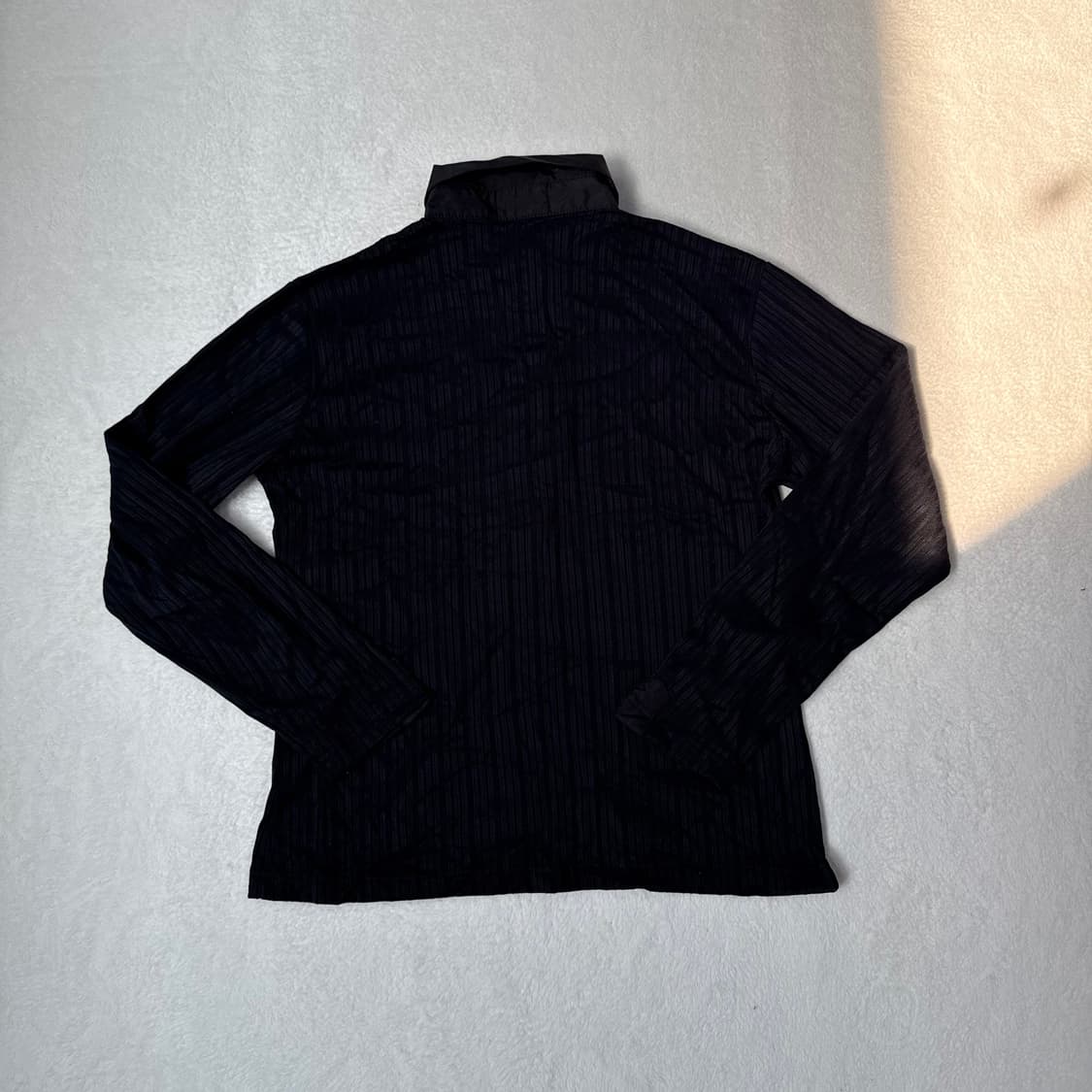 실측확인 C로고 여성 긴팔 카라티 0310T 상품이미지2