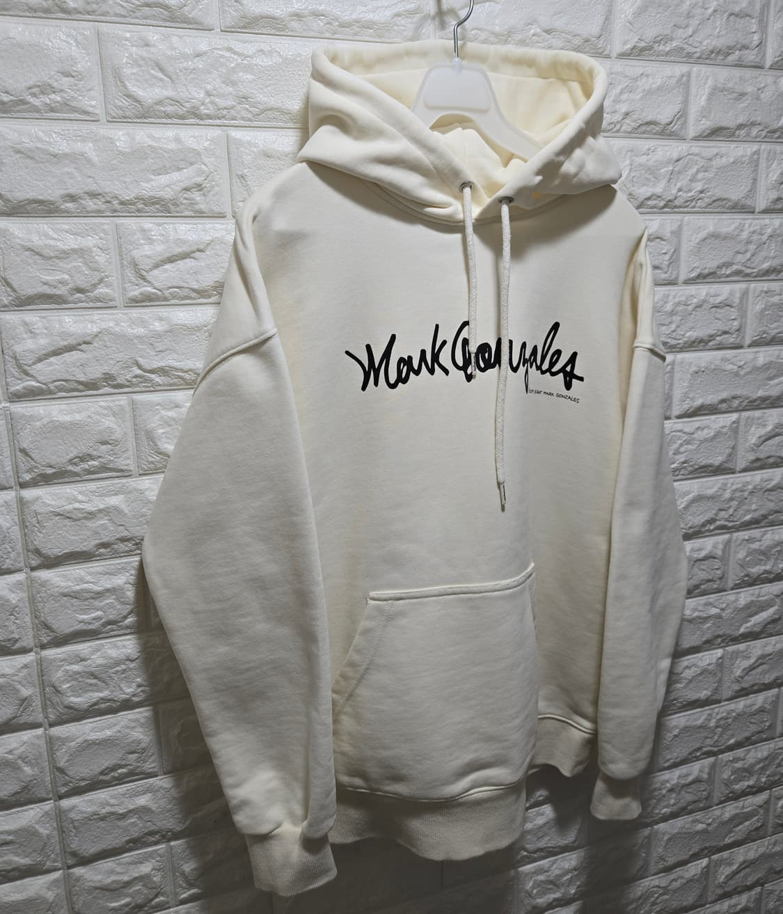 마크곤잘레스 시그니처 로고 후디 후드티 90~95 상품이미지2