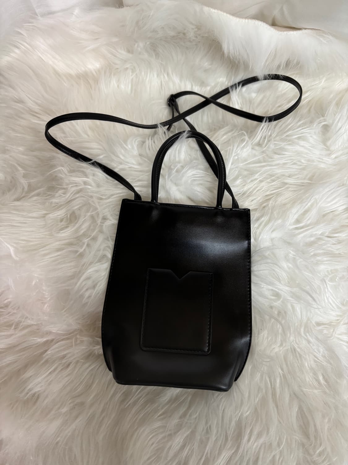 베라왕(Vera Wang)블랙 미니 토트 크로스백 상품이미지2