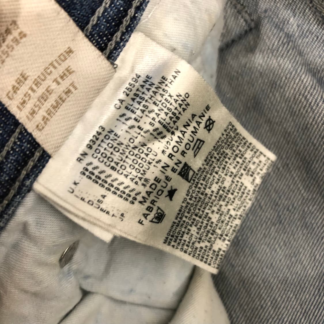 디젤 Zatiny 플레어 부츠컷 워싱 디스 데님팬츠 상품이미지9