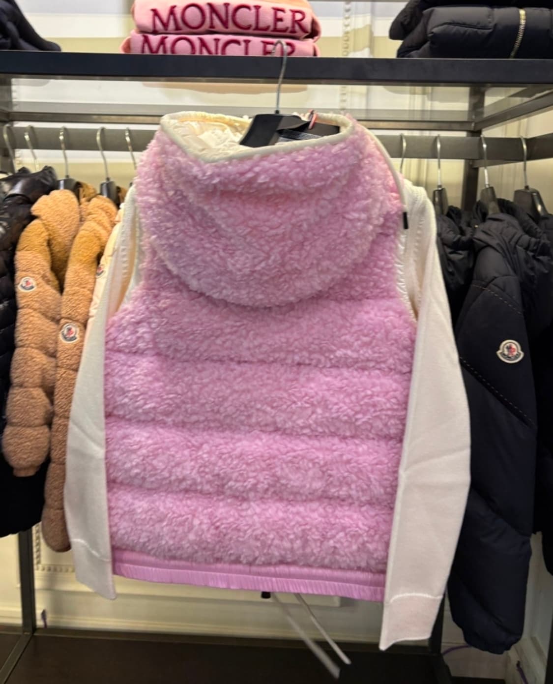 몽클레어 그레노블 테디 구스다운 패팅 베스트 상품이미지2