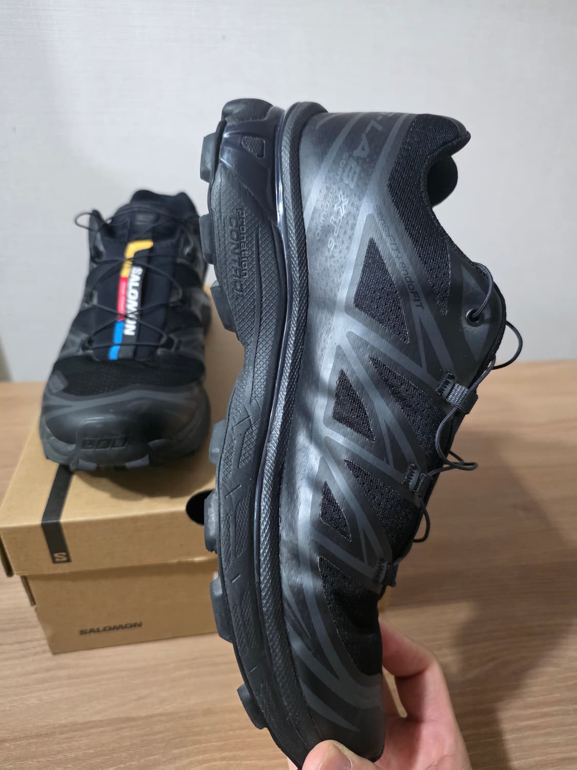 살로몬 xt6 adv 블랙 사이즈 275 상품이미지3