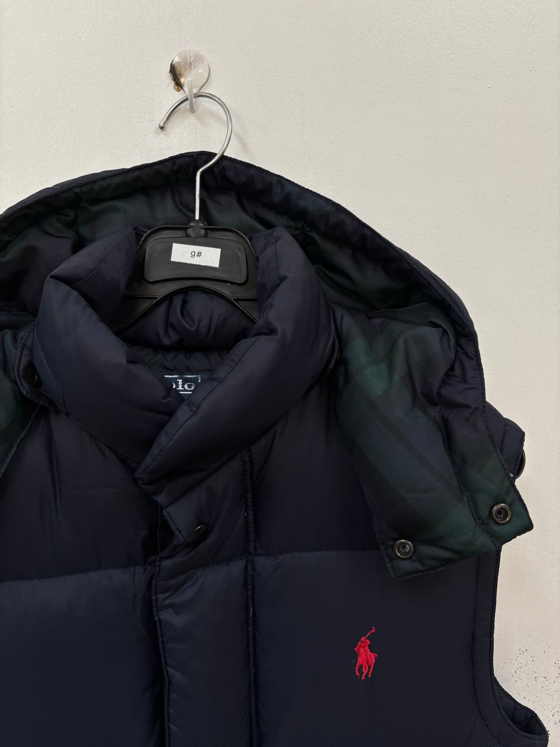 폴로랄프로렌 후드탈착 다운패딩조끼 상품이미지3