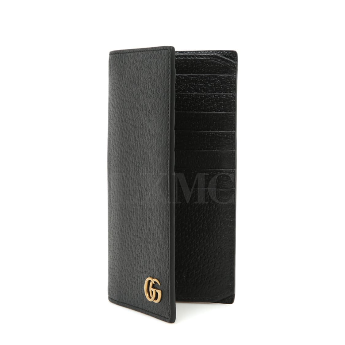 구찌 마몽 GG 골드 로고 블랙 마몬트 장지갑 436023 상품이미지3