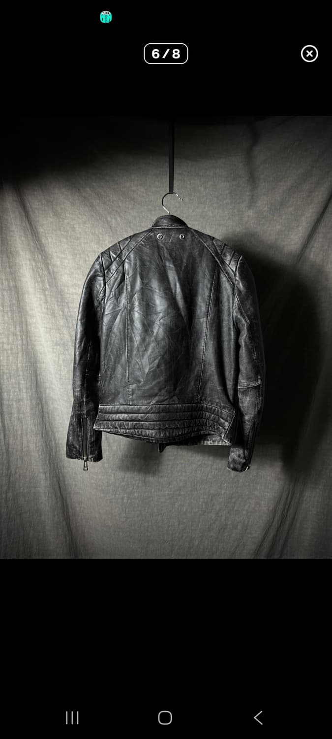 쟈딕앤볼테르 워싱 레더 자켓 상품이미지6