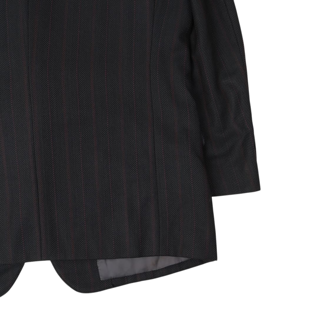 입생로랑 헤링본 울 블레이저 2B 자켓 상품이미지7