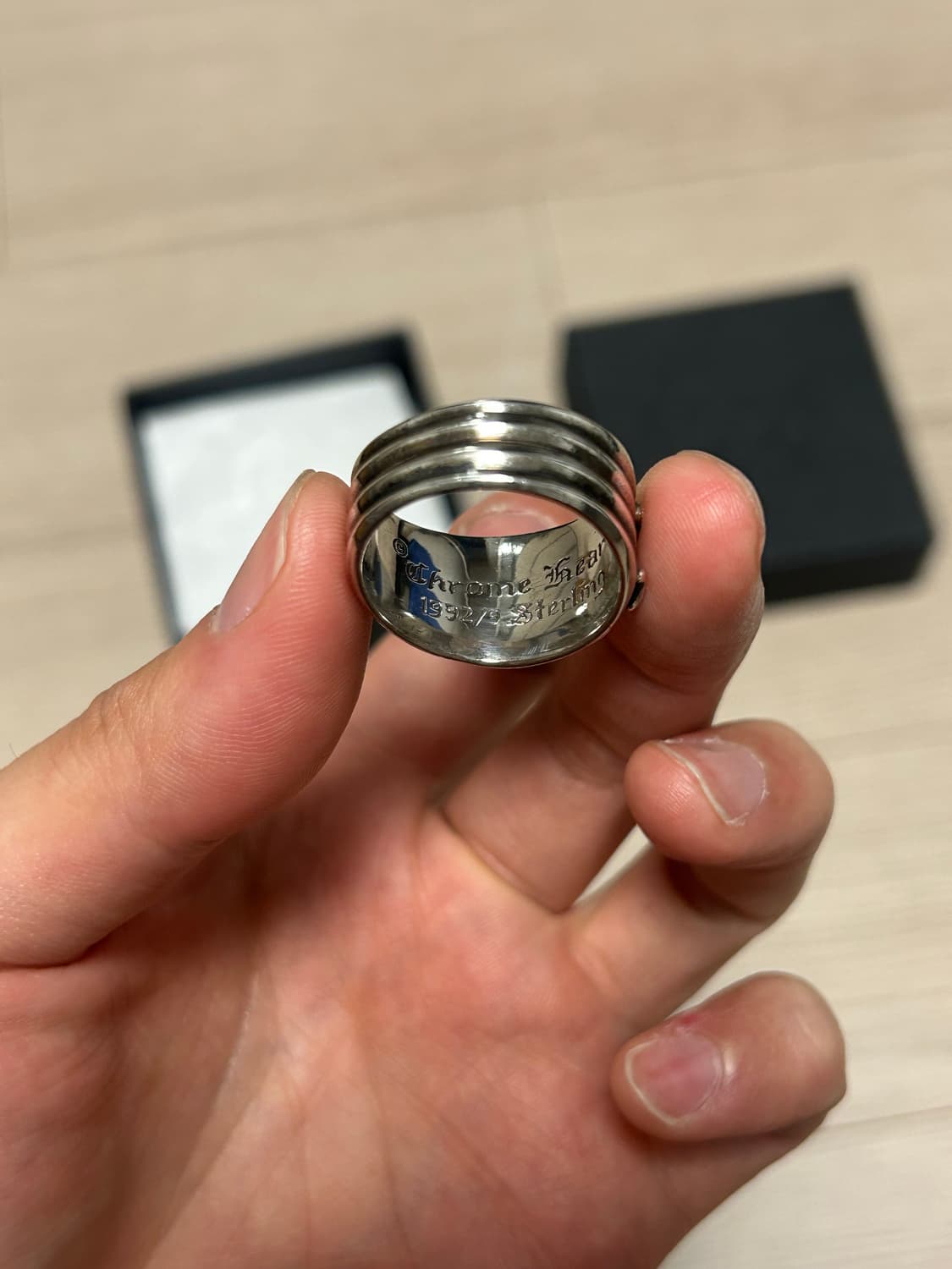 [us10.5] 크롬하츠 대거링 상품이미지4