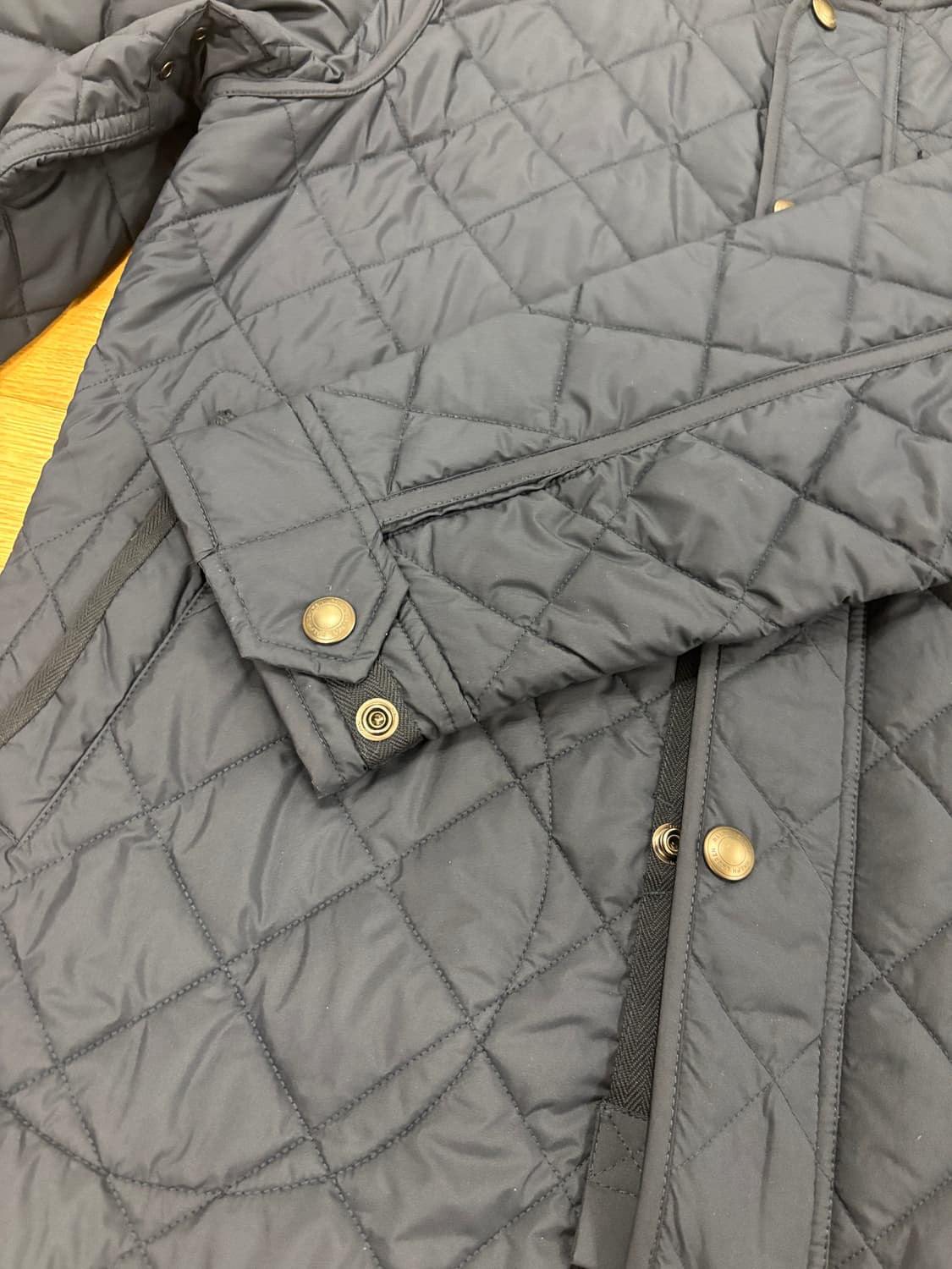 폴로 퀼팅자켓 m사이즈 상품이미지4