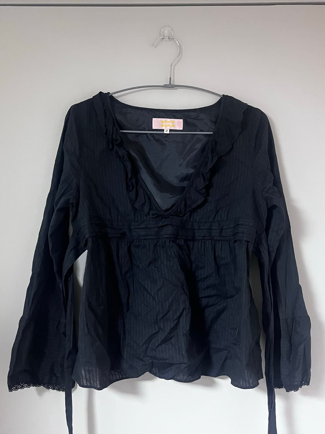 허리끈 고스 고딕 공겜 여주 레이어드 블랙 핏 상품이미지3