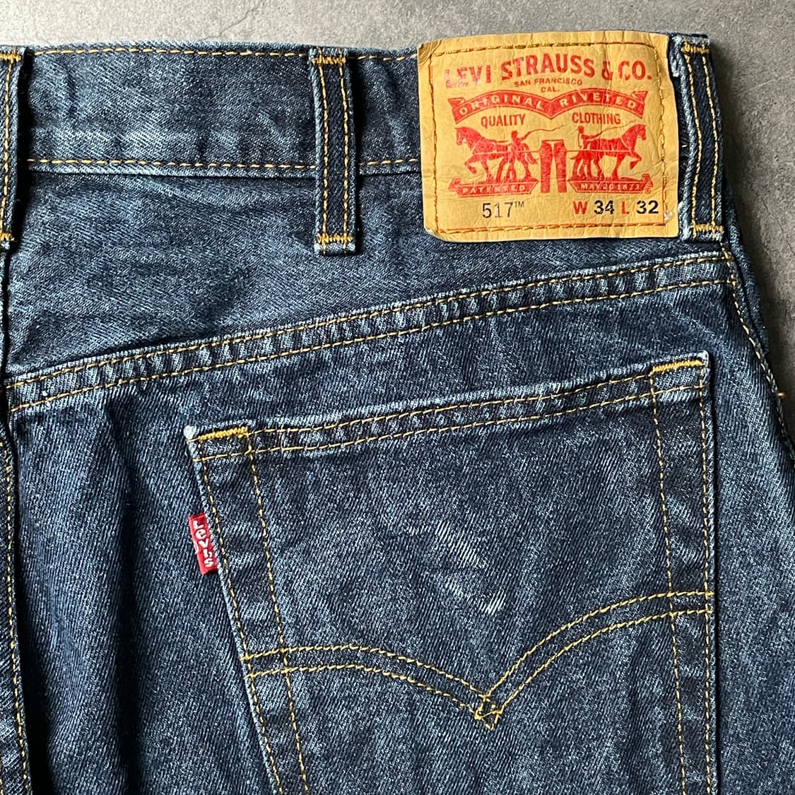 LEVI'S 리바이스517 빈티지 데님 하프팬츠 A01154 상품이미지7