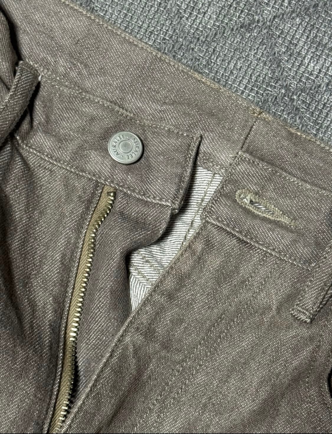 오라리 모카브라운 팬츠 상품이미지2