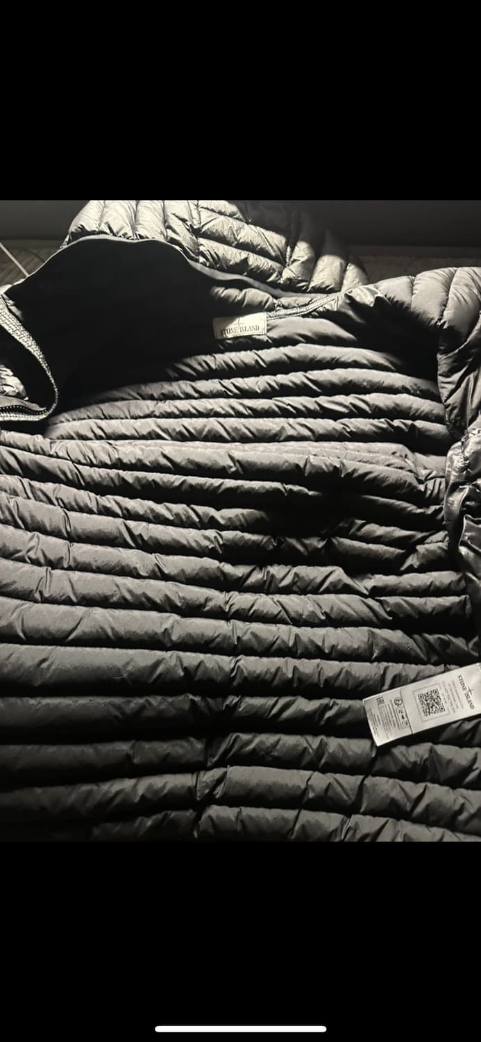 스톤아일랜드 룸 우븐 챔버스 경량패딩 L 상품이미지3