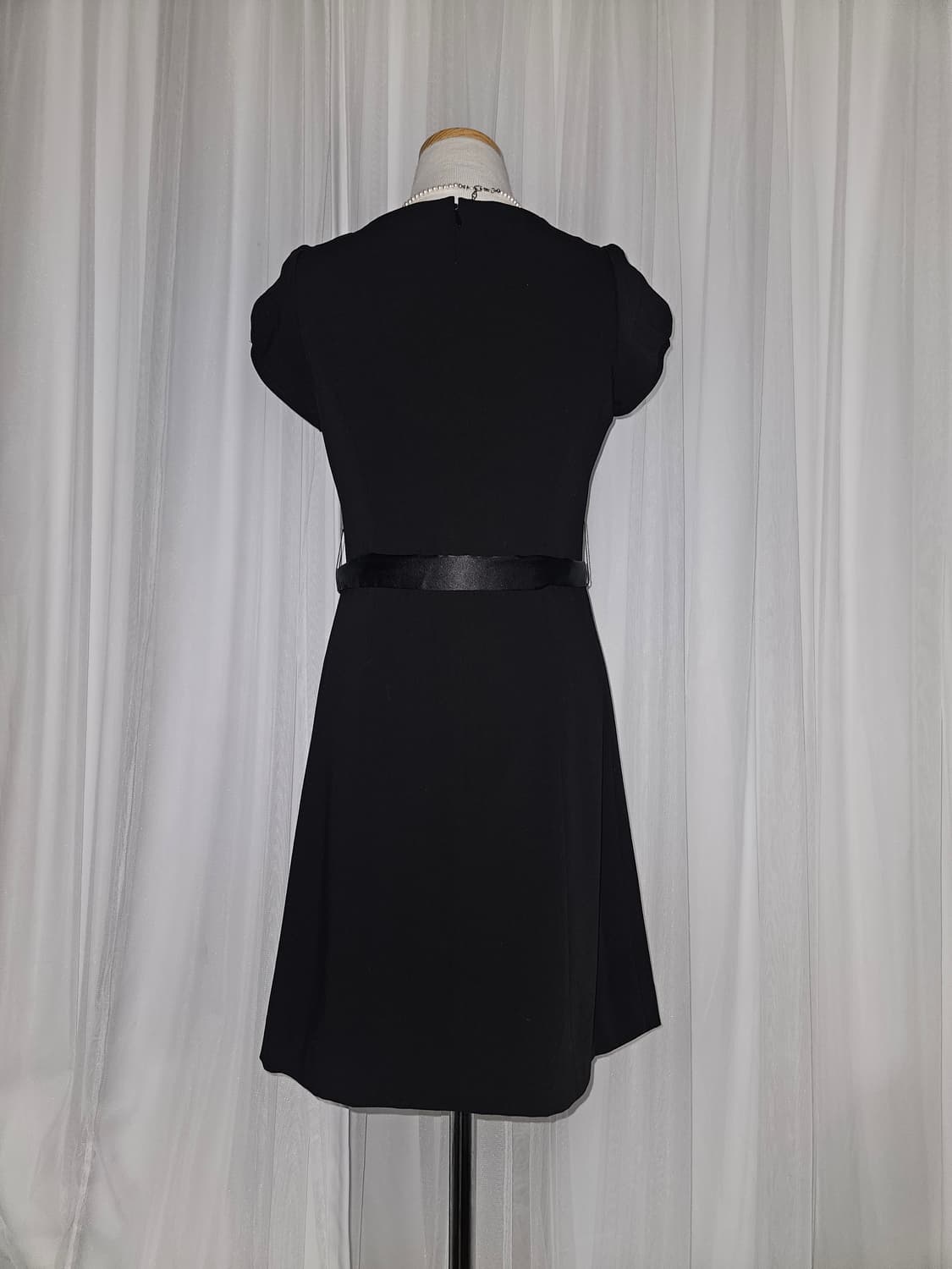 P&D 공겜여주 블랙 리본 드레스 상품이미지5