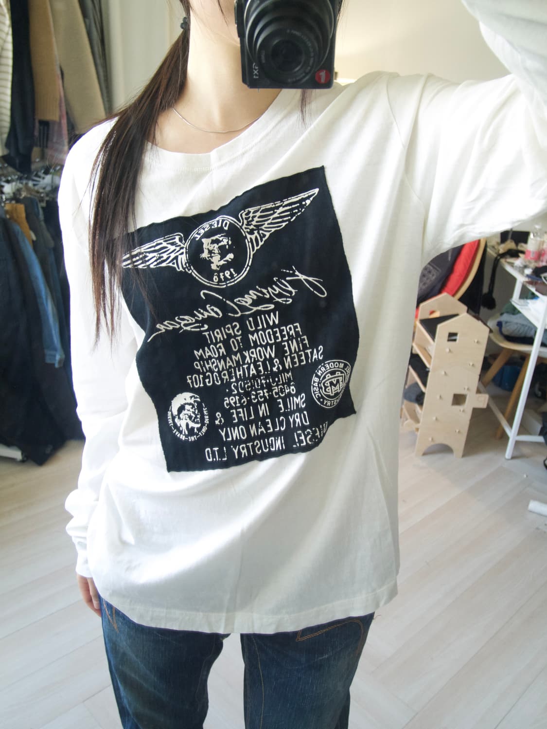 [DIESEL] patched long sleeve 상품이미지2