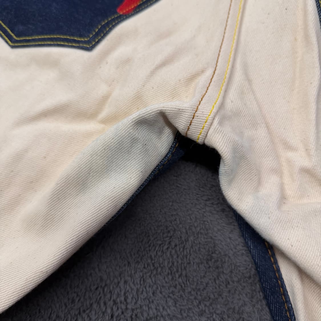 [ 정품/30 ] 에비수 빈티지 빅로고 데님 청바지 상품이미지7