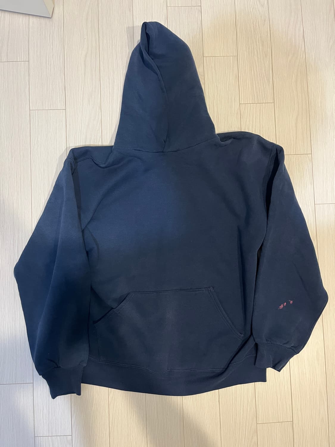 90s 빈티지 러셀 후드 네이비 L  USA 상품이미지1