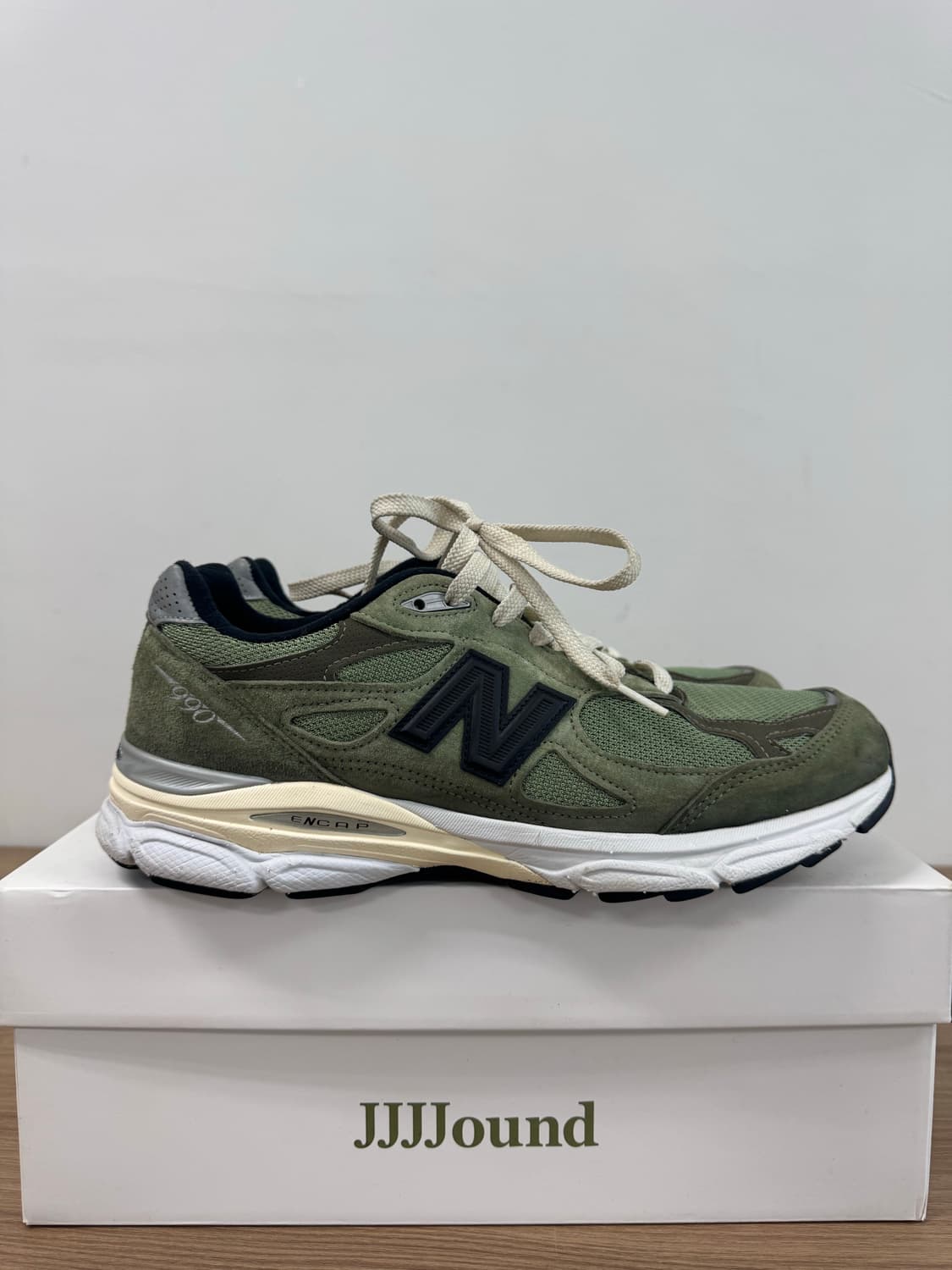 뉴발란스 자운드 990 올리브 275 상품이미지3