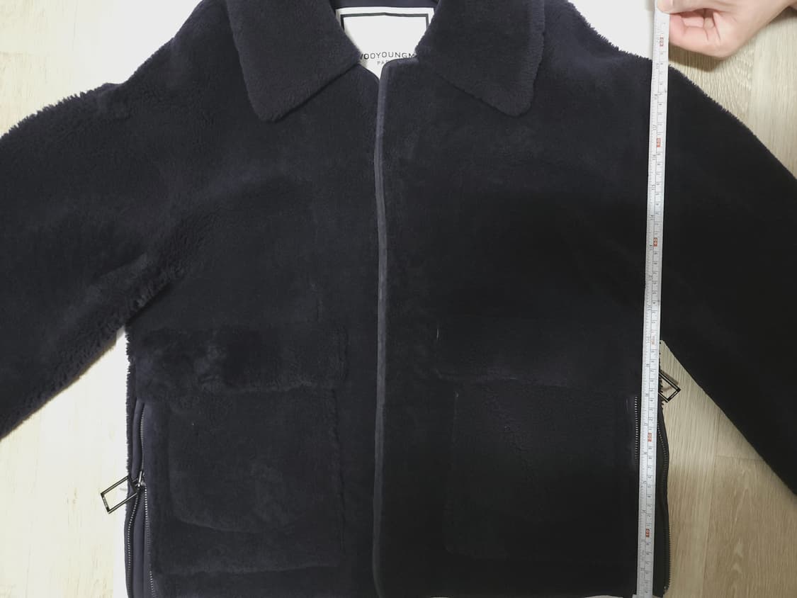 우영미 무스탕 퍼플 50사이즈 상품이미지3