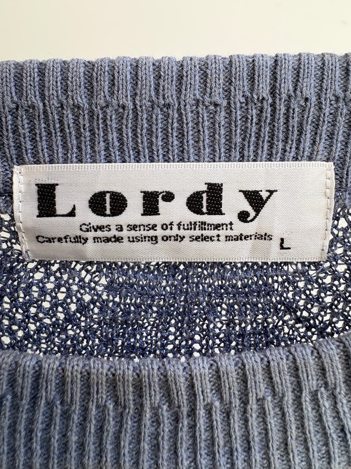 LORDY (Made in Japan) 니트스웨터 상품이미지6