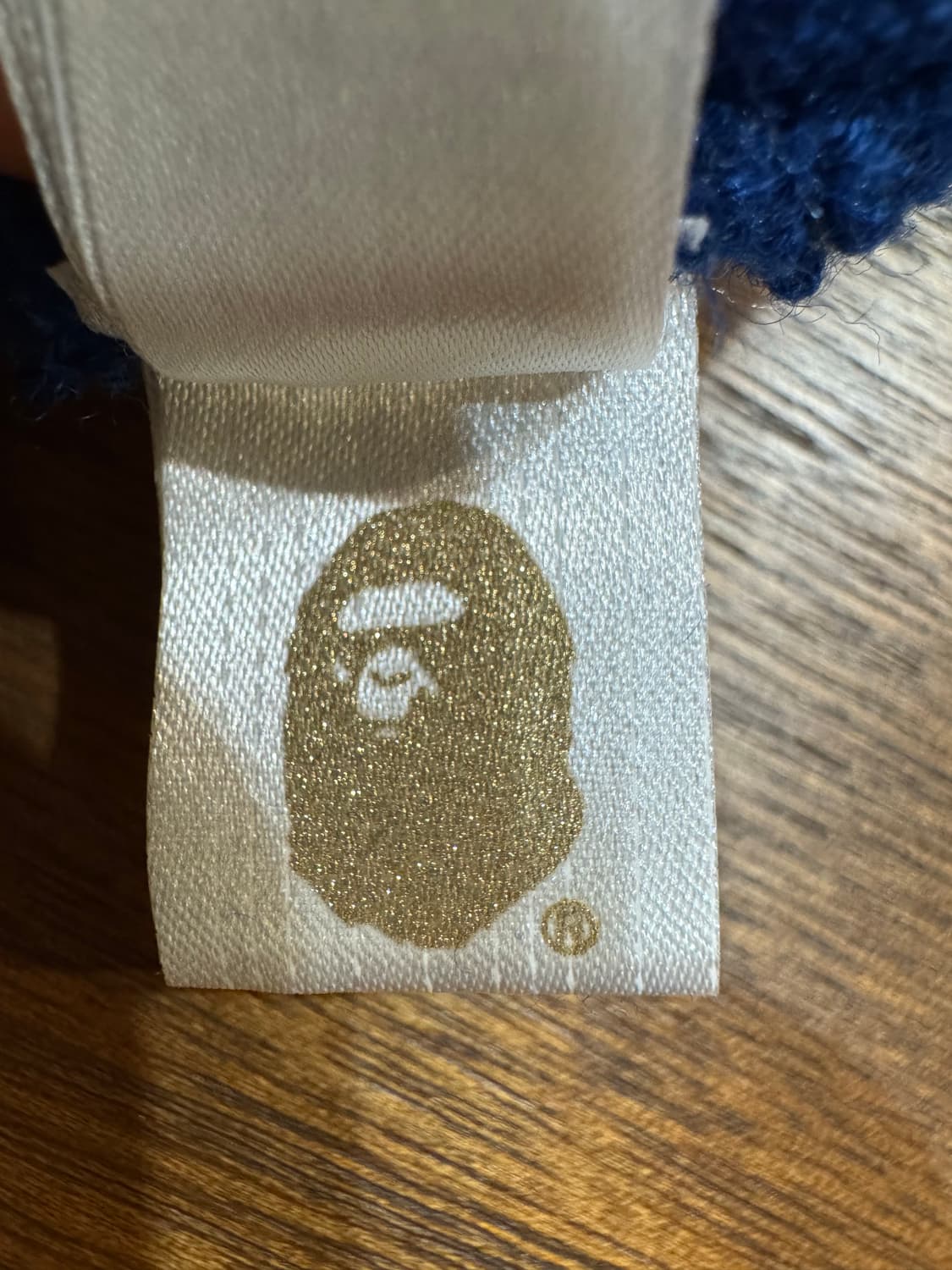 [OS] 베이프 에이프 헤드 원포인트 비니 네이비  상품이미지8