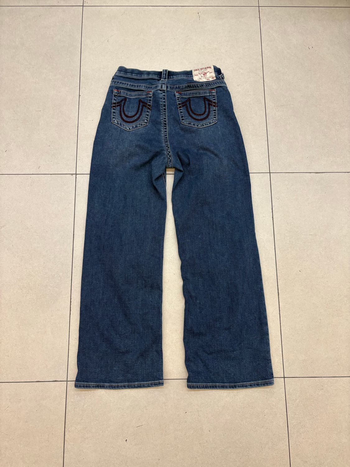 트루릴리전 월드투어 와이드 데님 상품이미지3