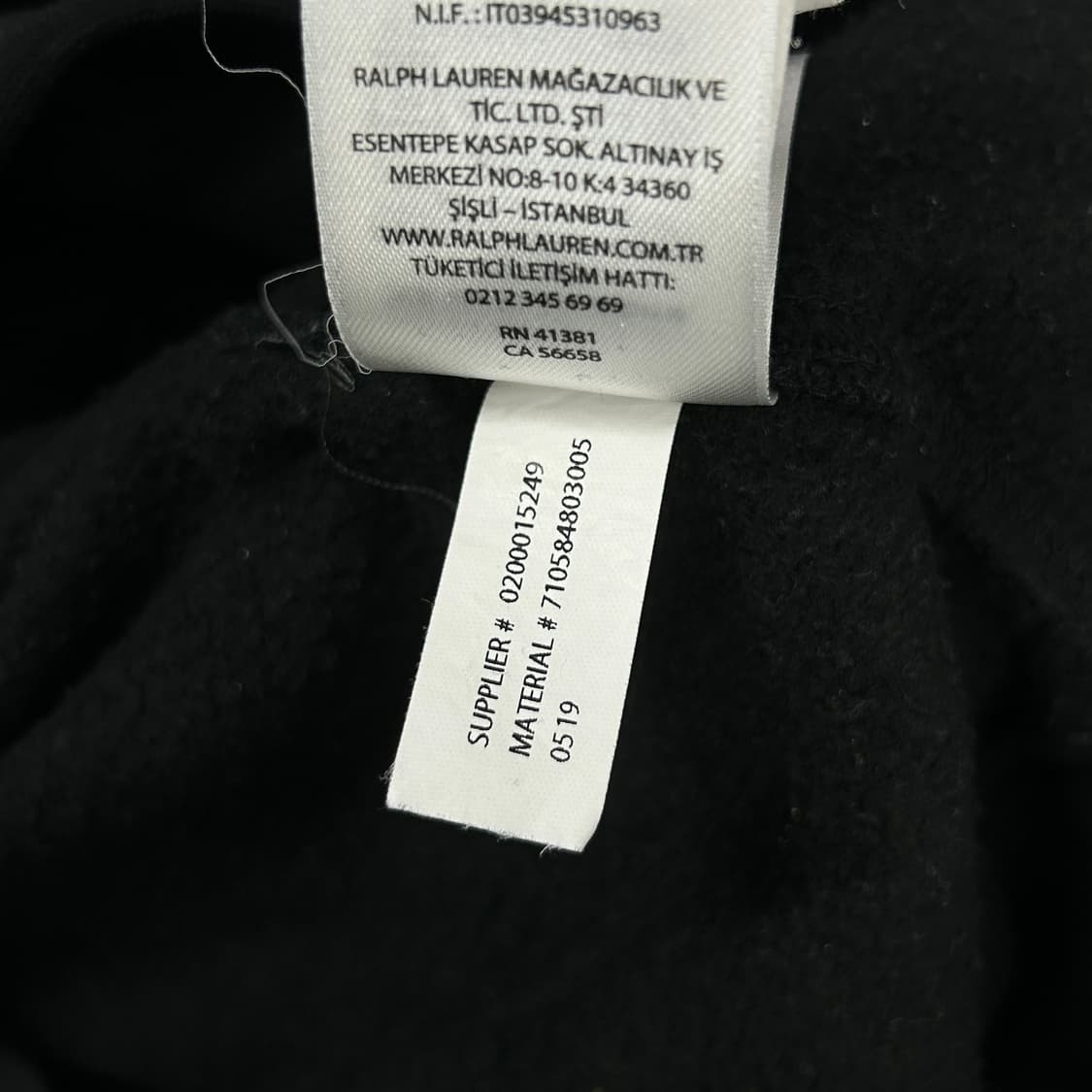 폴로 화이트포니 블랙 맨투맨(M) 상품이미지4