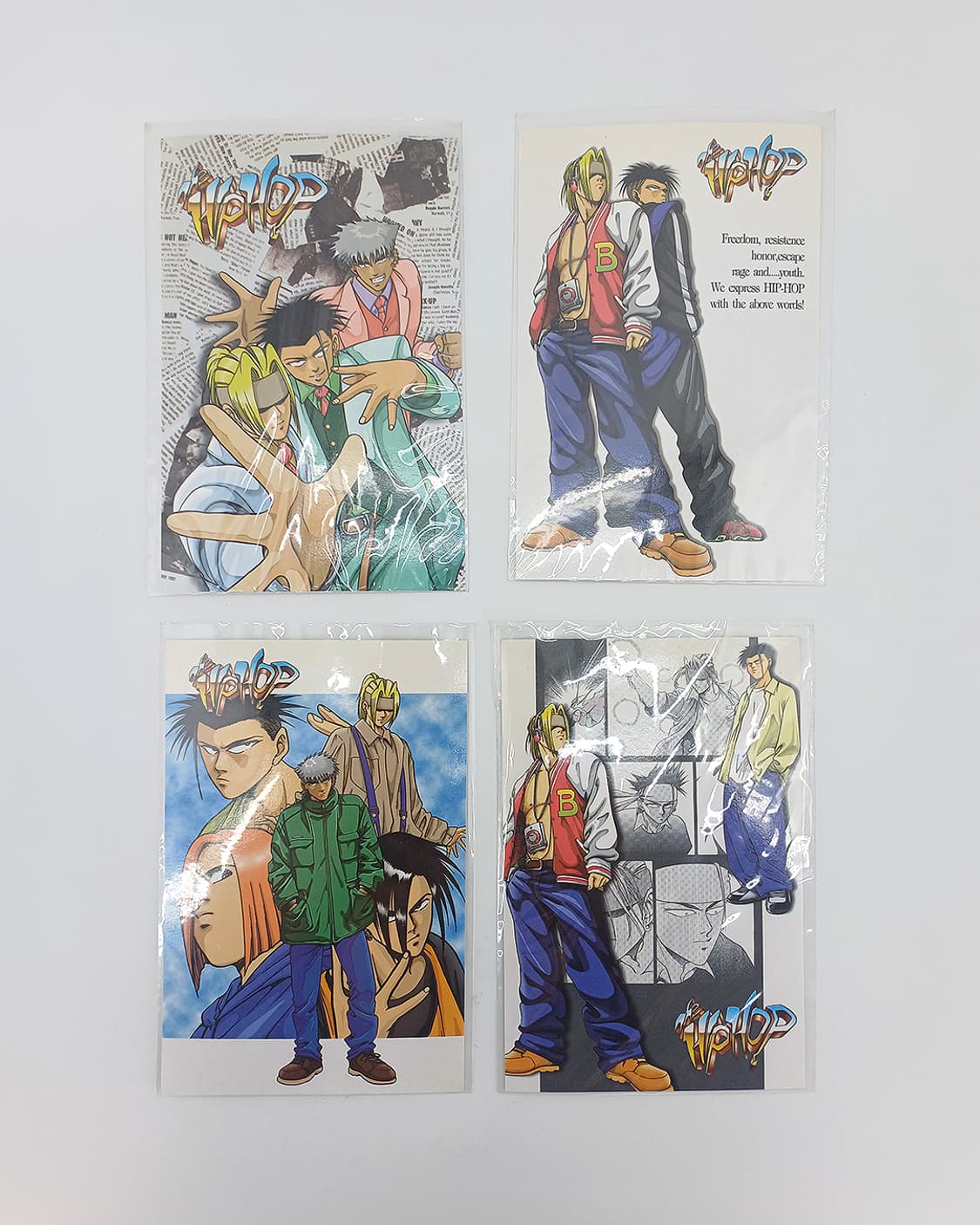 힙합 김수영 한국 국산 만화 90년대 엽서 다이어리 꾸미기 [고전문구] 상품이미지1