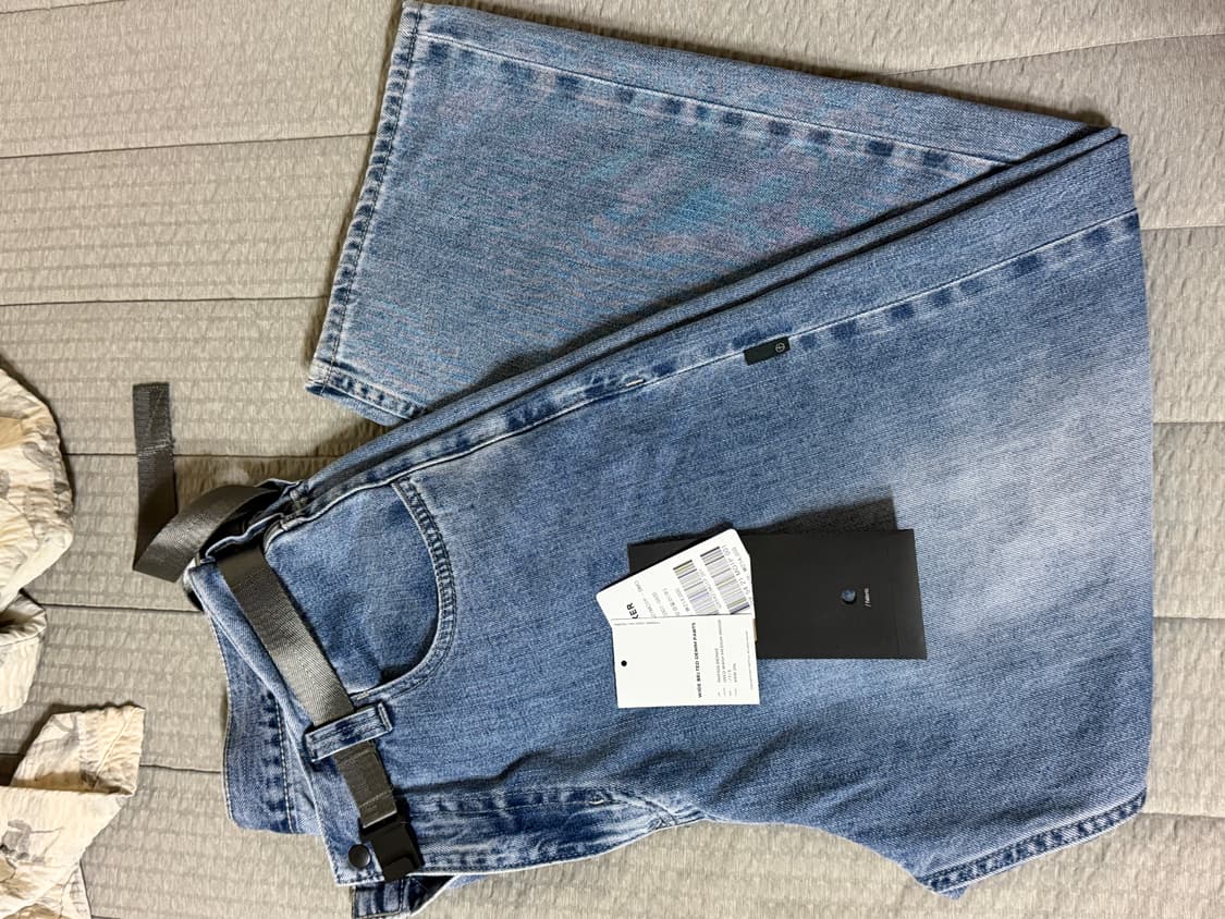 [SS25] WIDE 6P BELTED DENIM PANTS / USED 상품이미지3