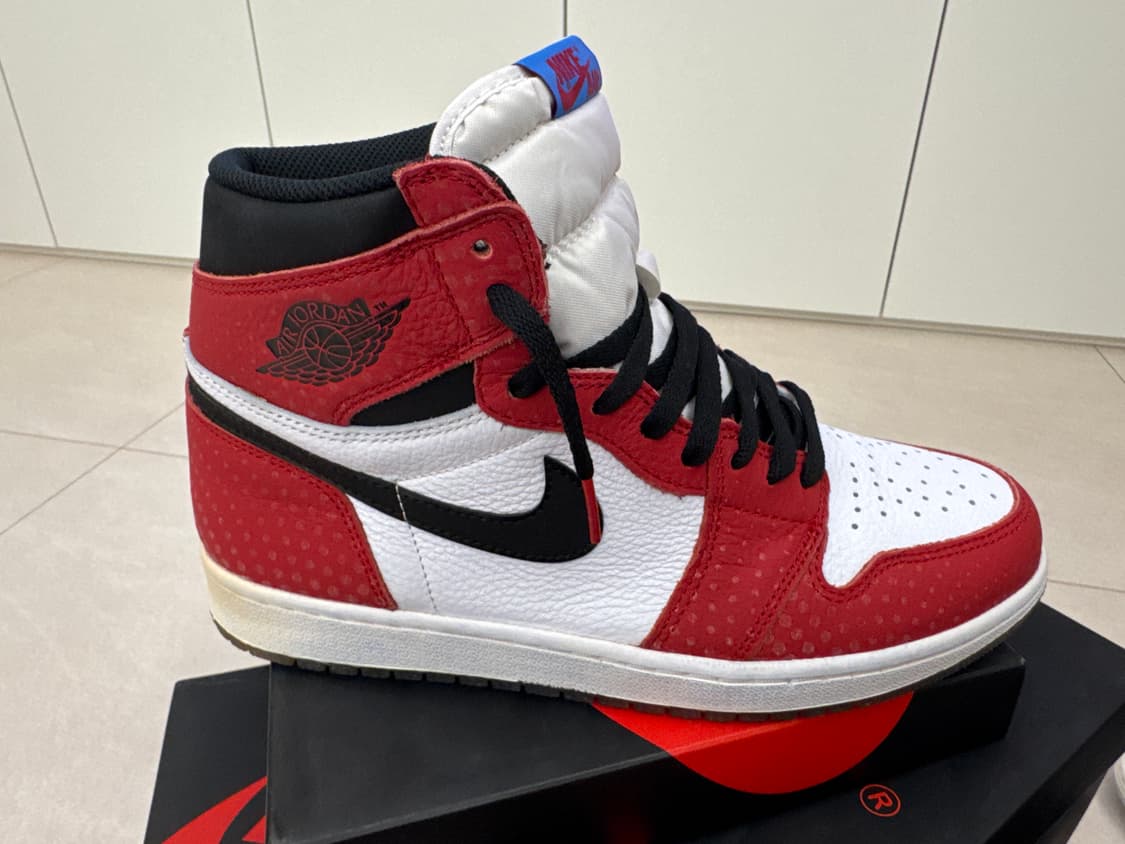 조던 1 레트로 하이 스파이더맨 오리진 스토리 280mm 상품이미지7