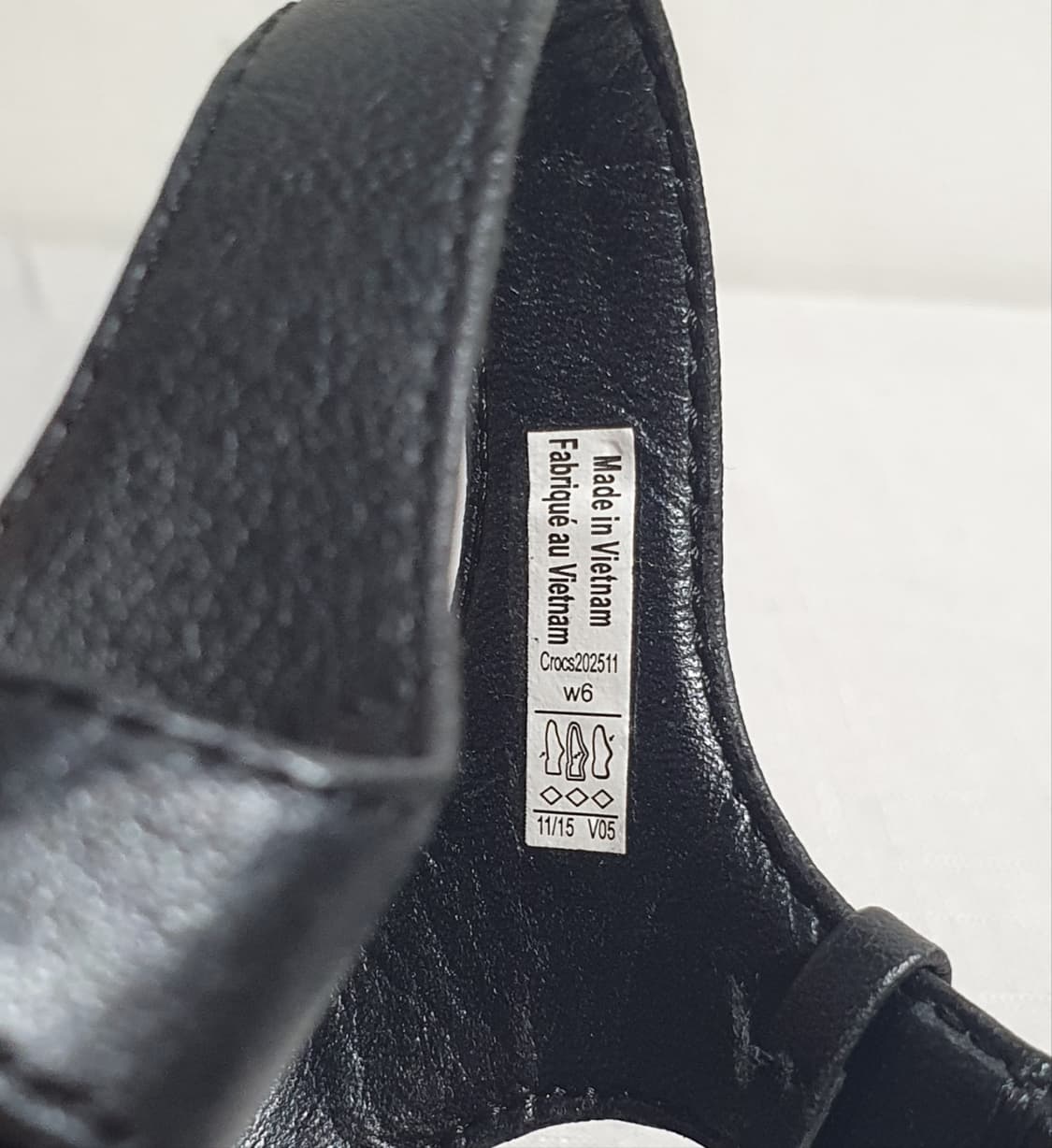 230mm 크록스 레이2 웨지힐샌들 블랙 W6 상품이미지9