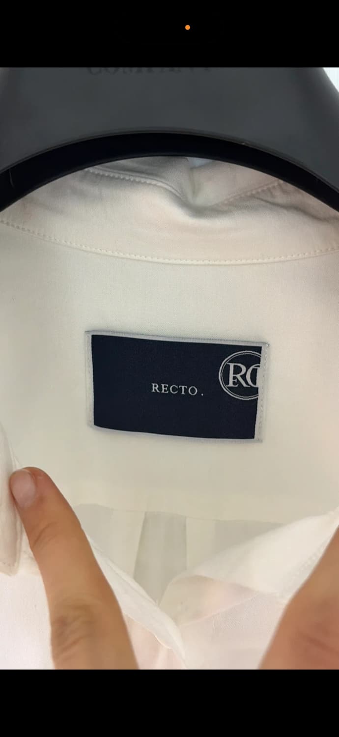 렉토 시그니처 로고 보이셔츠 프리사이즈정품 상품이미지3