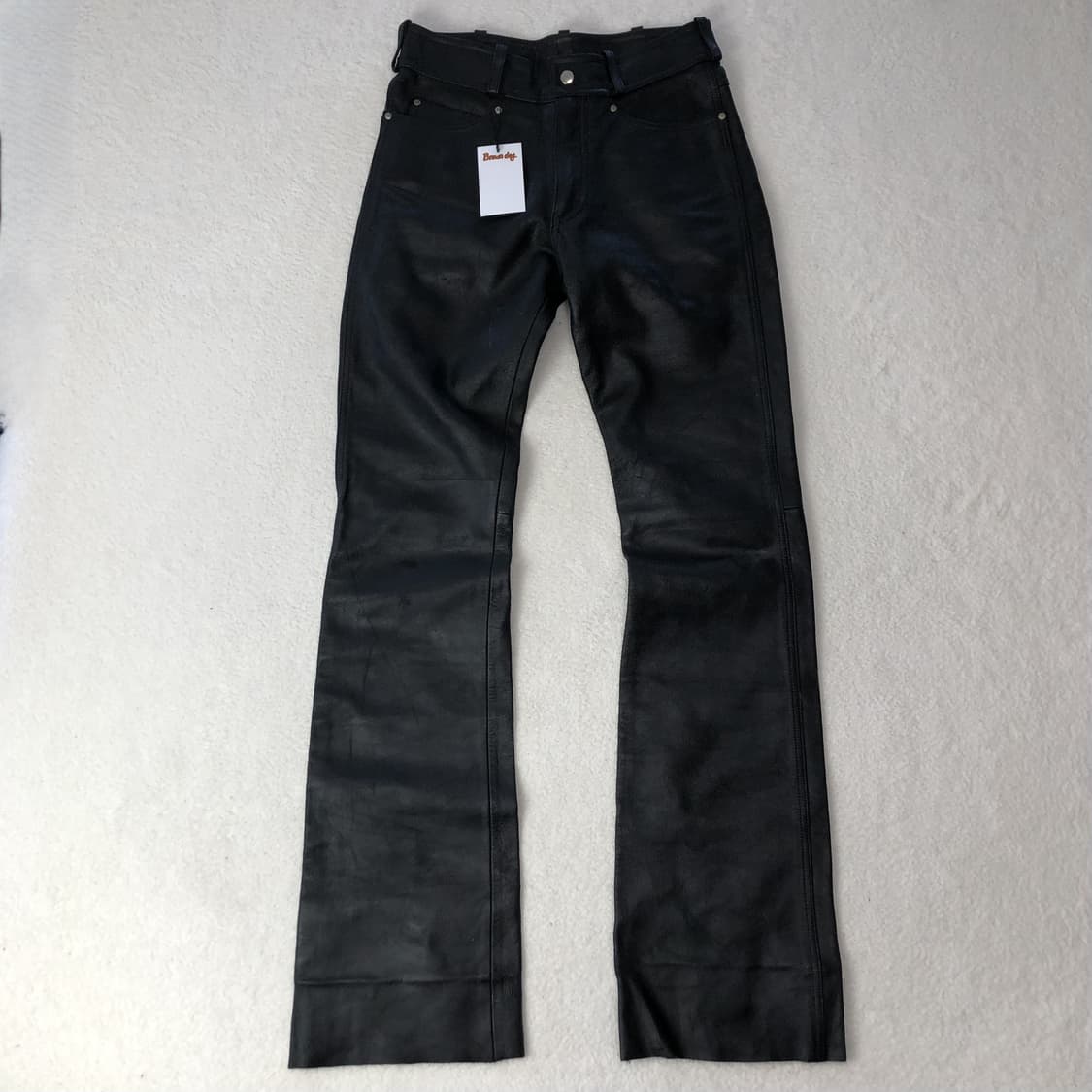 할리데이비슨 부츠컷 레더팬츠   상품이미지1