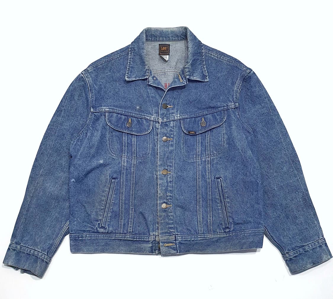 lee 80~90s 하드락카페 데님 트러커 (110) 46R 상품이미지2
