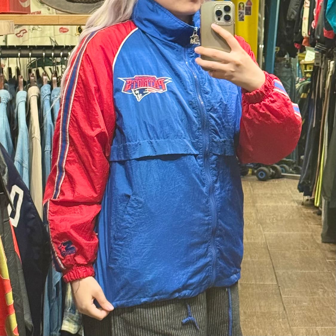 [HI] NFL 바람막이 레드블루 상품이미지3