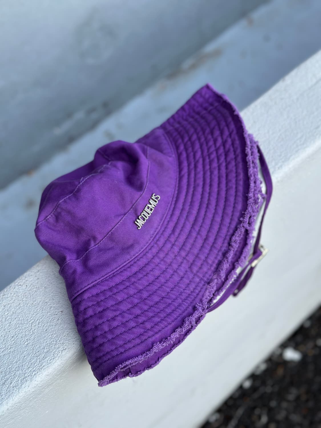 [S-M] 자크뮈스 르 밥 아티초크 버킷햇 퍼플 모자 상품이미지1