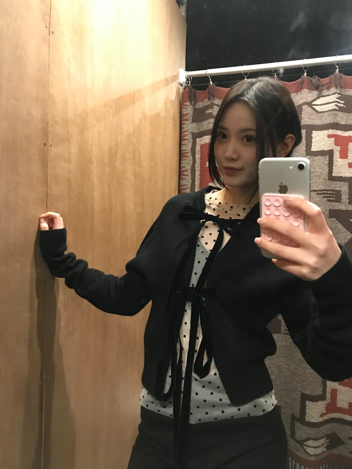 Rhodolirion Boiled Wool Knit Cardigan 상품이미지2