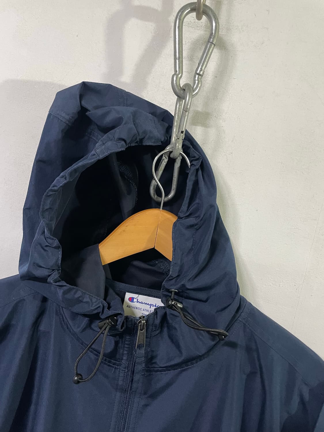 챔피온 아노락 반집업 패커블 챔피온 우븐 나일론 바람막이 110-115  상품이미지4