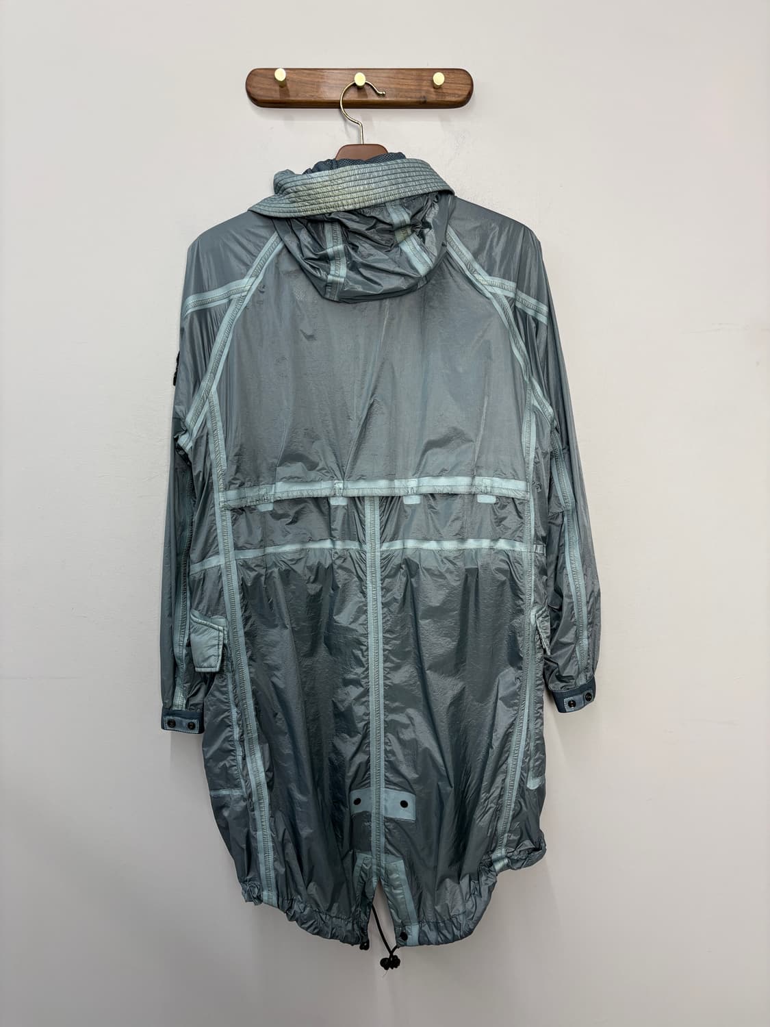 스톤아일랜드 와펜 나일론 트렌치 자켓 A3679 상품이미지6