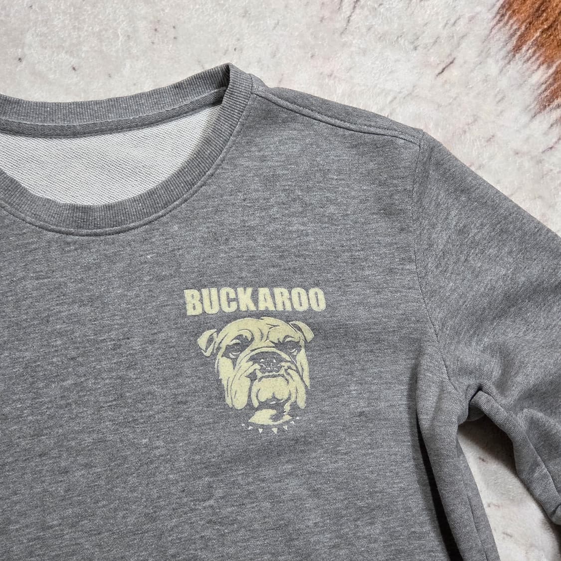 버커루 그레이 맨투맨 상품이미지5