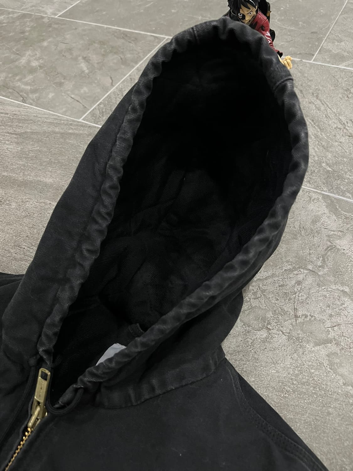 (S) 칼하트 후드 덕 액티브 자켓 J130 BLK 블랙 상품이미지8