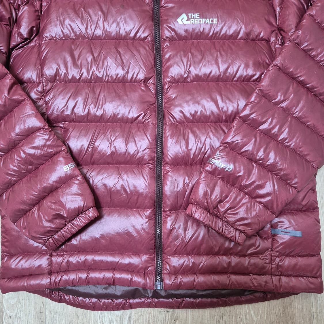더레드페이스 로고 850FP 구스다운 경량패딩 상품이미지3