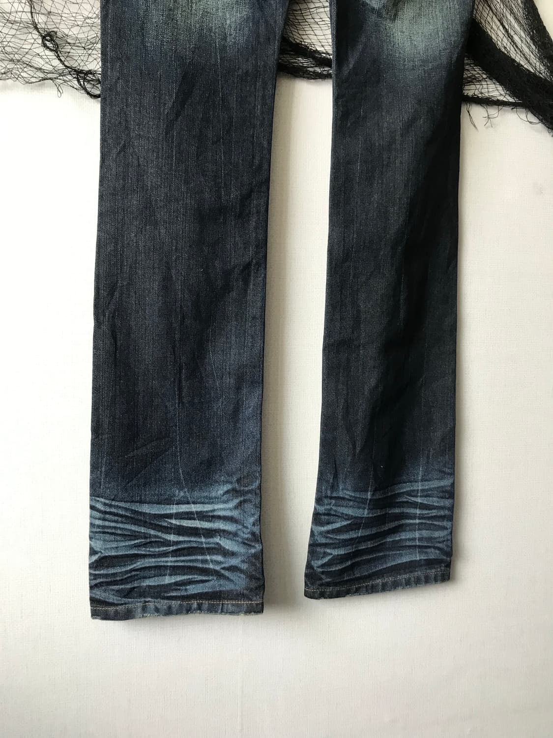 Web embriodery detailed jeans  상품이미지3