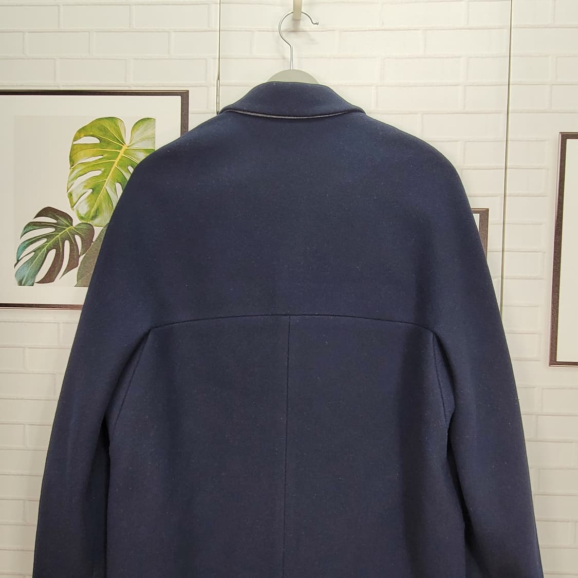 럭키슈에뜨 울 혼방 자켓 롱 코트 34사이스 상품이미지5